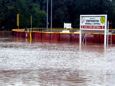 Heavy rains lead to high water in area
